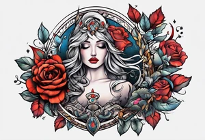 absence of logic and presence of pain tattoo idea