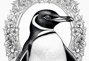 Penguin tattoo idea