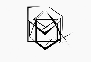 Right side strength tattoo idea