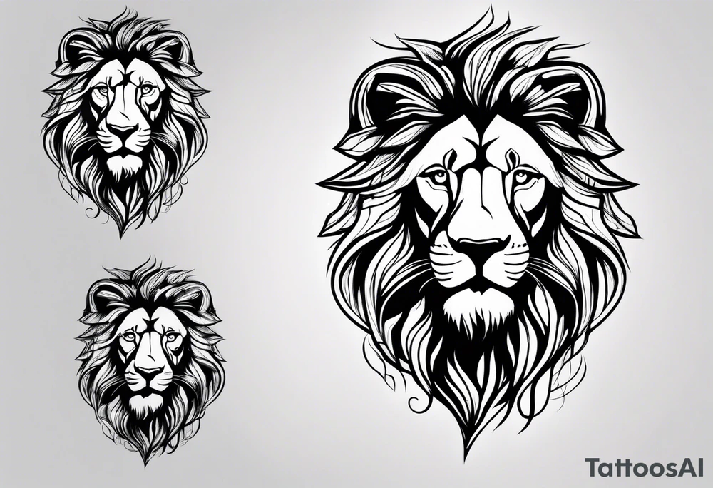 lion of judah tattoo idea