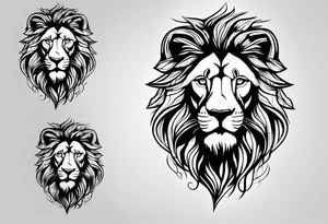lion of judah tattoo idea