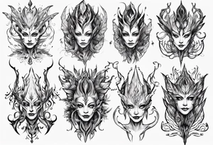 Sylvari tattoo idea