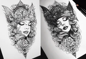 Schöne Zukunft nicht zurück schauen
Männlich tattoo idea