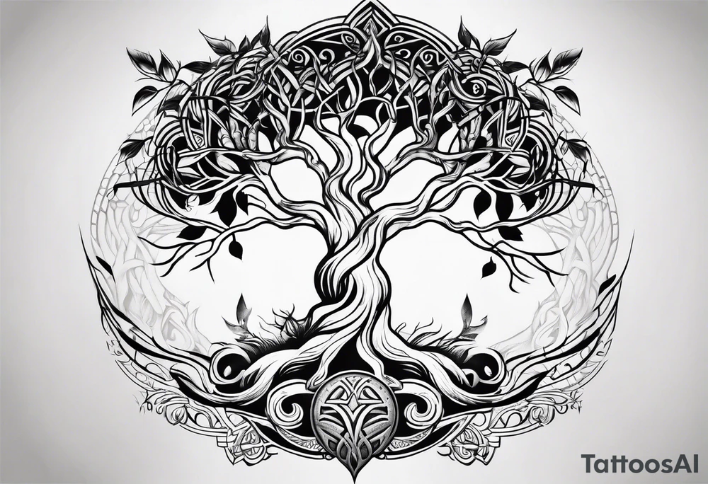 Yggdrasil tattoo idea