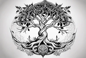 Yggdrasil tattoo idea