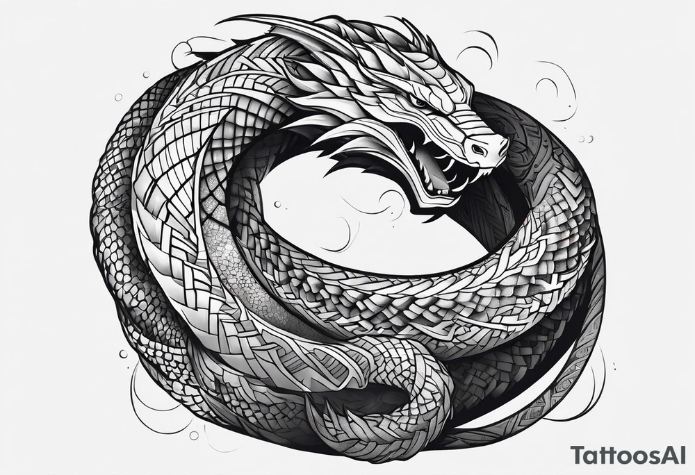 Jörmungandr, wrap around arm tattoo idea