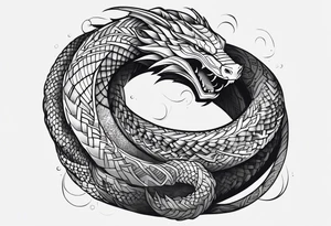 Jörmungandr, wrap around arm tattoo idea