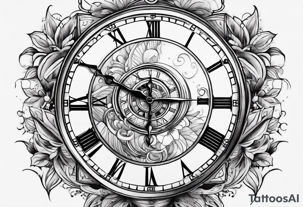 The topic is: wrong time, but I don't want it to be the clock at the tattoo tattoo idea