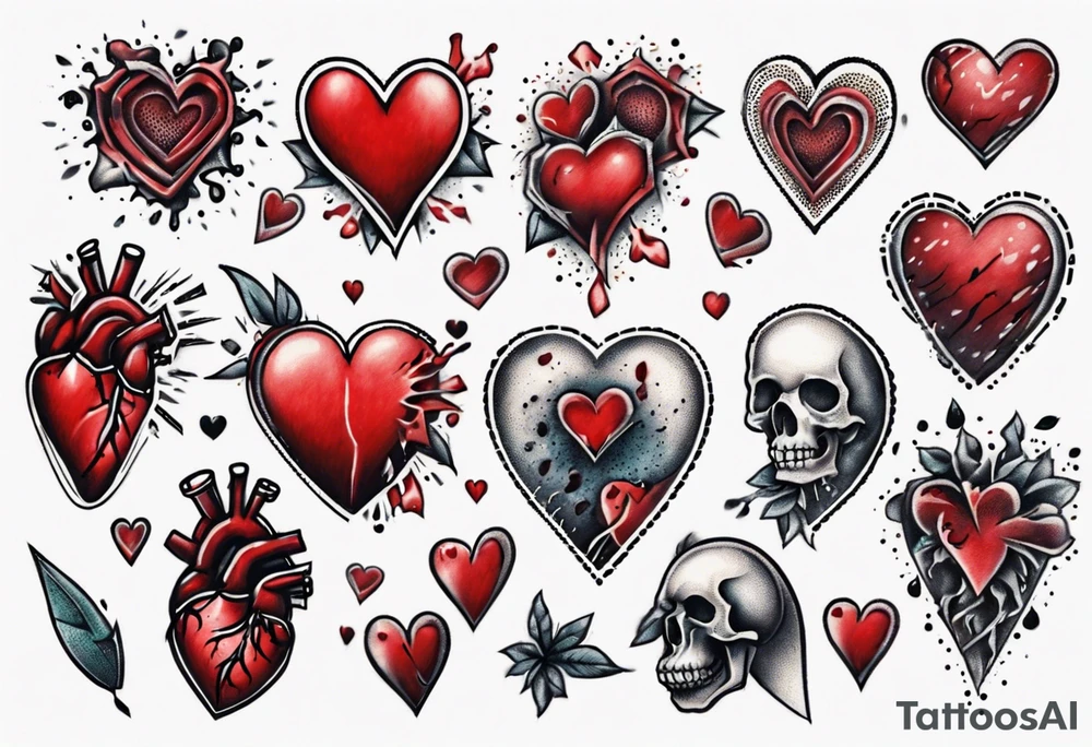 heartbreak tattoo idea