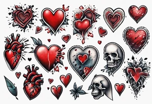 heartbreak tattoo idea