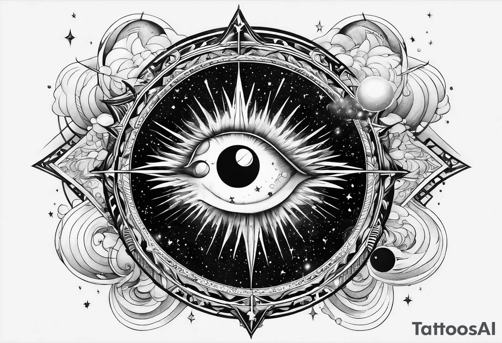 A hole in the space-time membrane tattoo idea