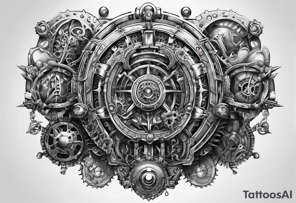 Adeptus Mechanicus tattoo idea
