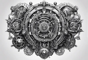 Adeptus Mechanicus tattoo idea