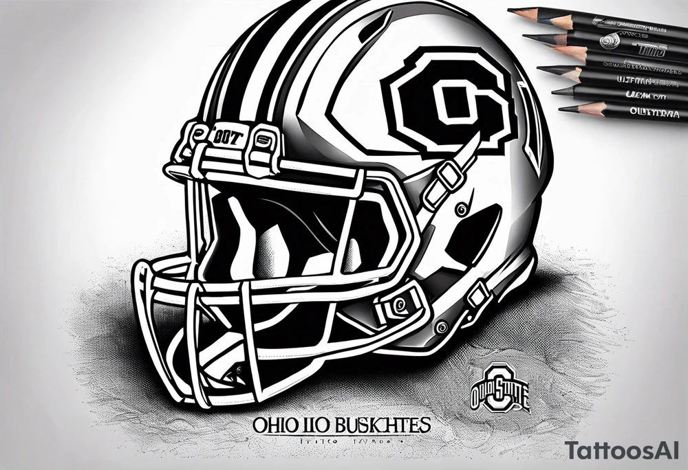 ohio state buckeyes tattoo idea