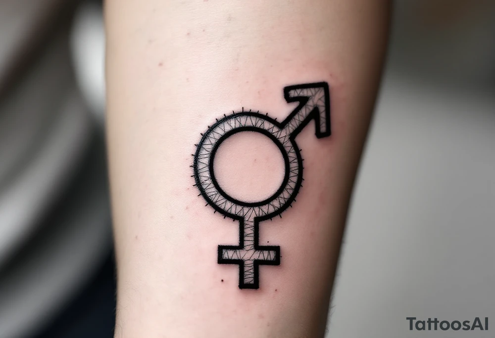 Transgender symbol tattoo tattoo idea