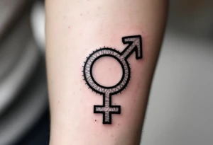 Transgender symbol tattoo tattoo idea