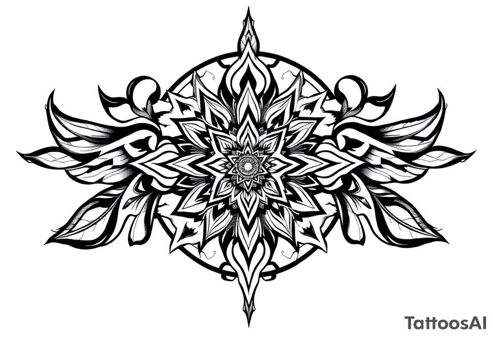 spiritual tattoo idea