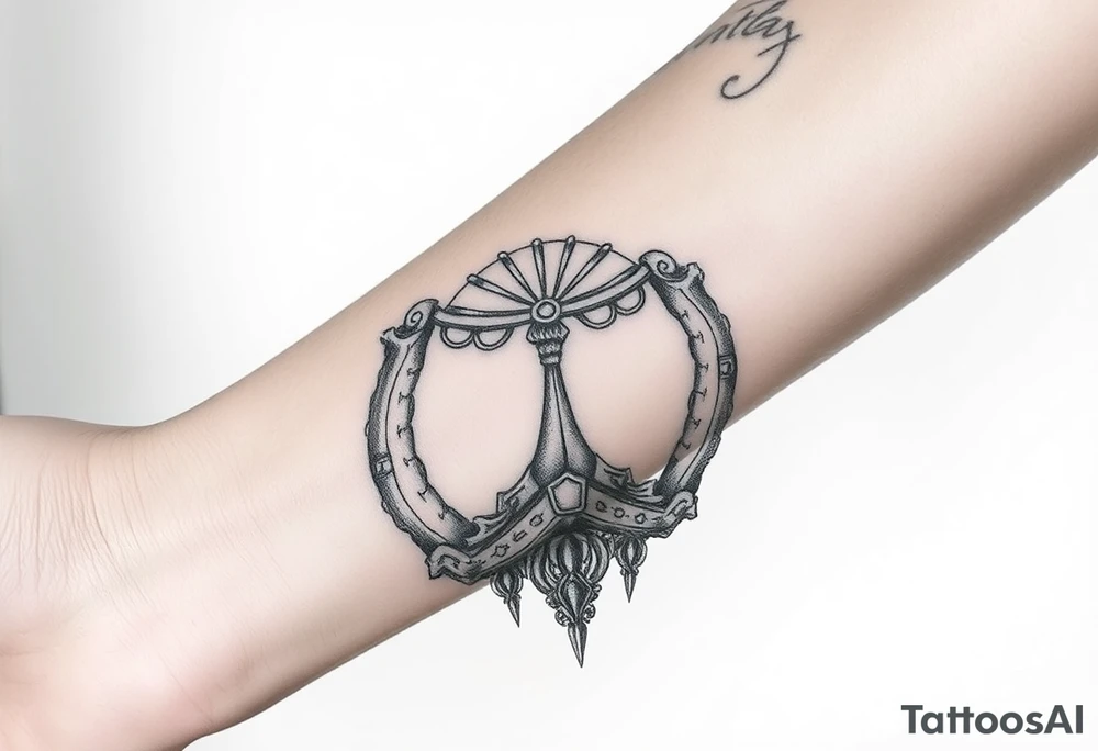 Ancient canopy tattoo idea