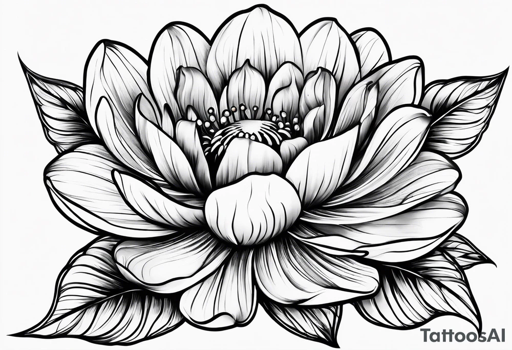 cosmo flower tattoo idea