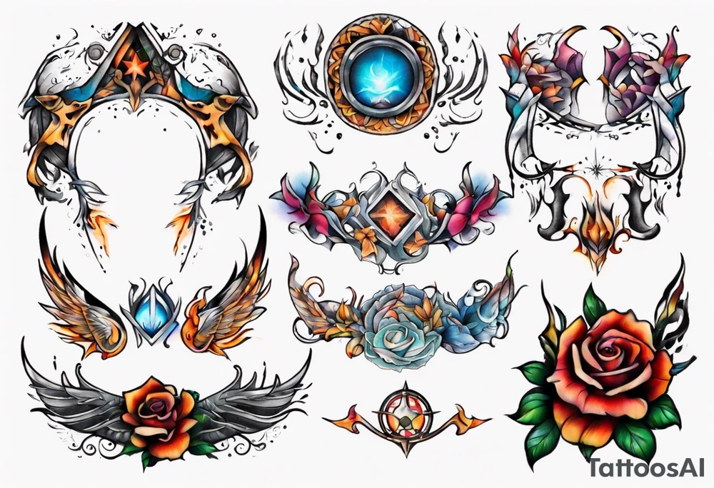 Underboob tattoo idea