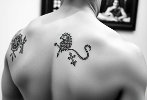 Forearm sleeve Tattoo
Birth signs, Leo Aries, Gemini
Saint Florian tattoo idea