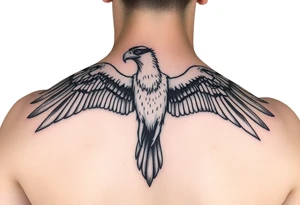 Realistic Osprey tattoo idea