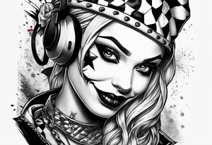 Harley Quinn tattoo idea