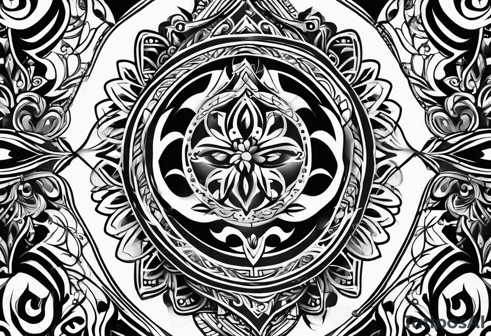 Patterns of Tribal tattoo idea