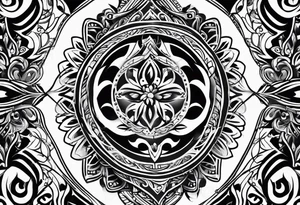 Patterns of Tribal tattoo idea