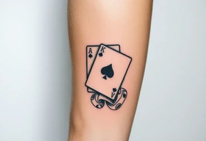 poker tattoo idea