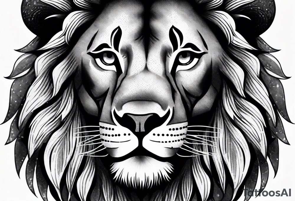 Lion tattoo idea