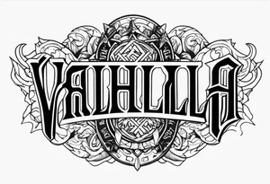 valhalla berserker tattoo idea