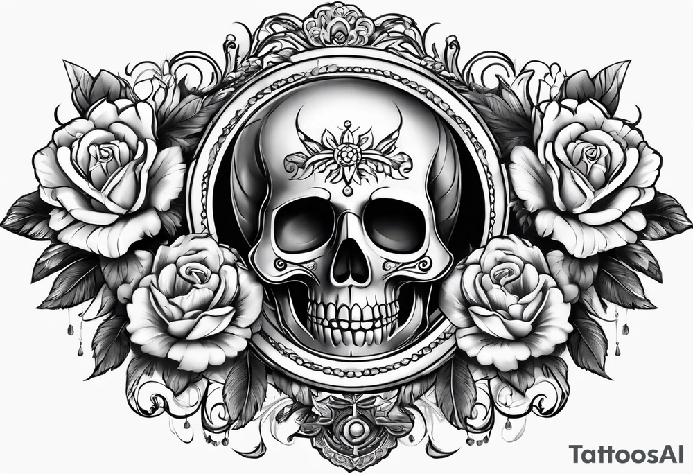 RELIQUIAS DE LA MUERTE tattoo idea