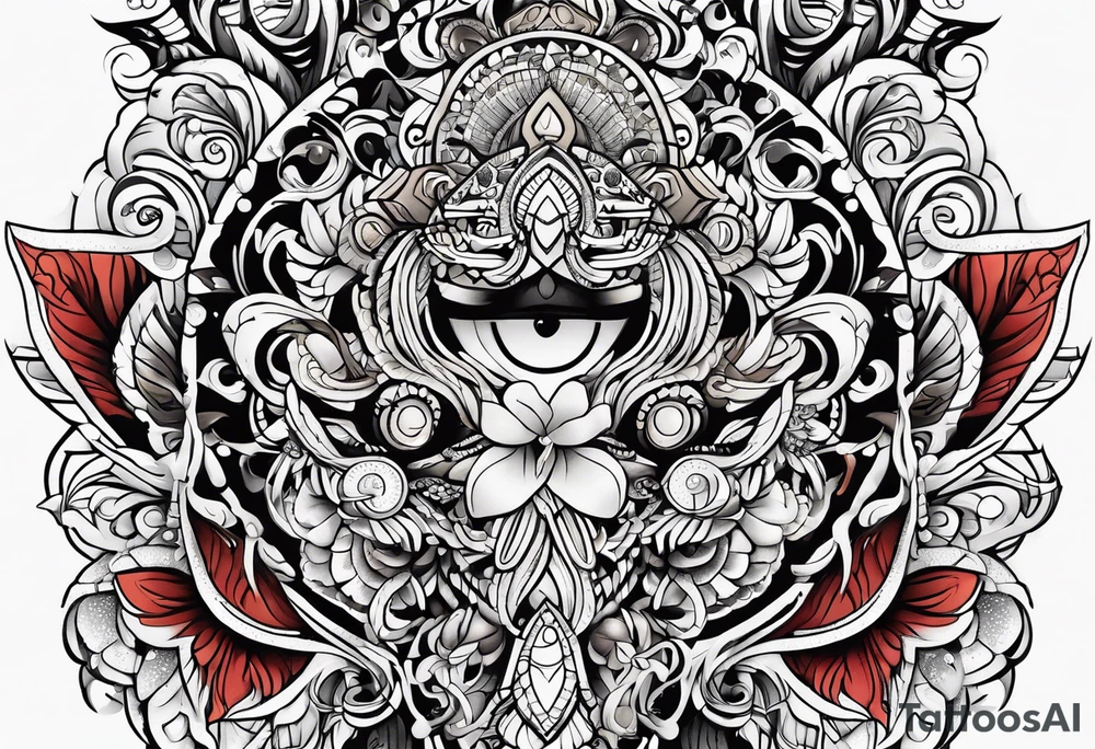 Tohono Oʼodham tattoo idea