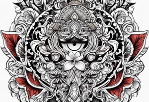 Tohono Oʼodham tattoo idea