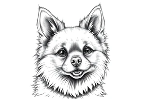 Lulu da pomerania tattoo idea