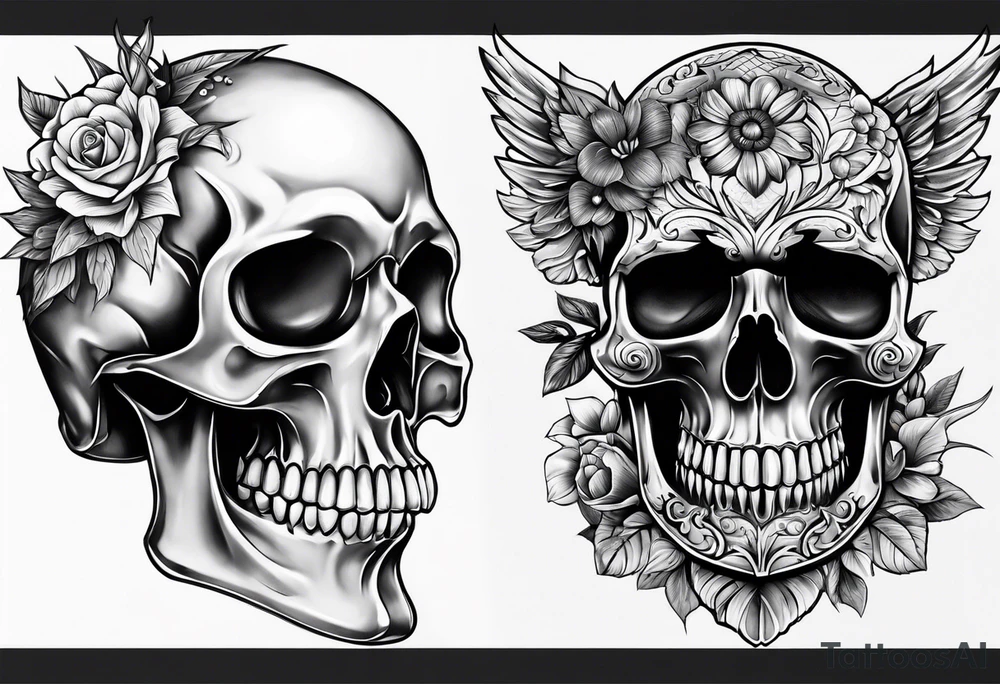 Memento mori tattoo idea