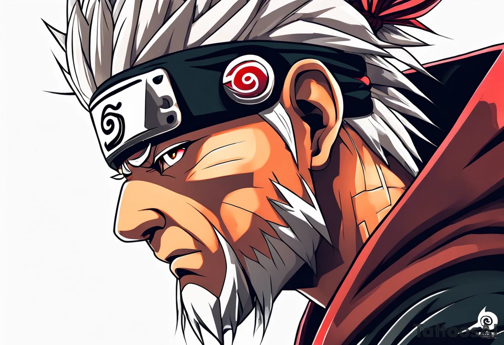 Jiraiya Naruto Gamakichi tattoo idea