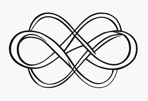 An infinity symbol with Proverbs 10:22 centered underneath. tattoo idea