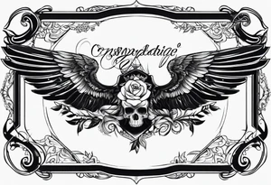 consistency tattoo idea