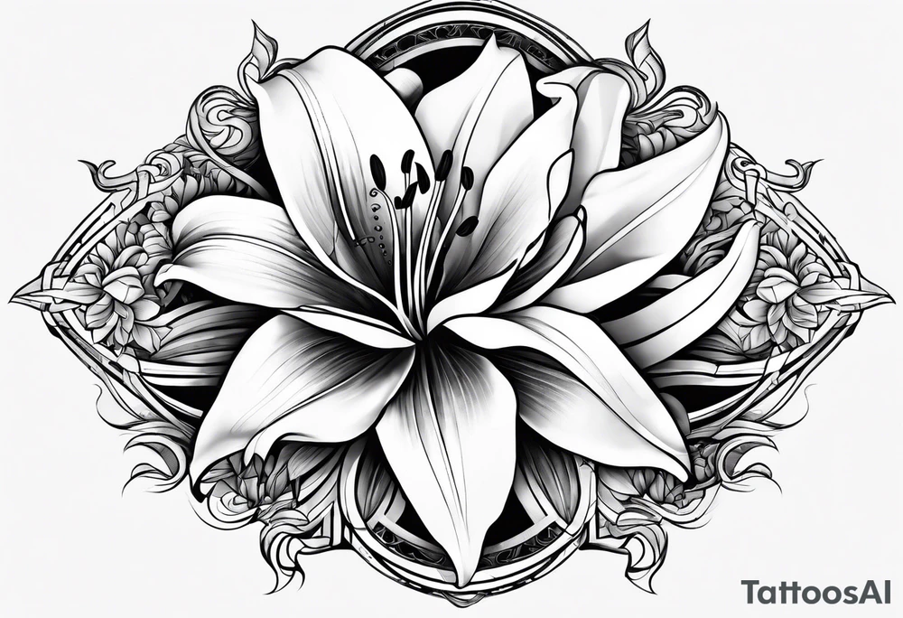 Lillies tattoo idea