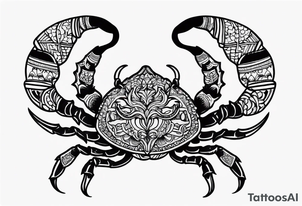 Scorpion traditional tattoo tattoo idea