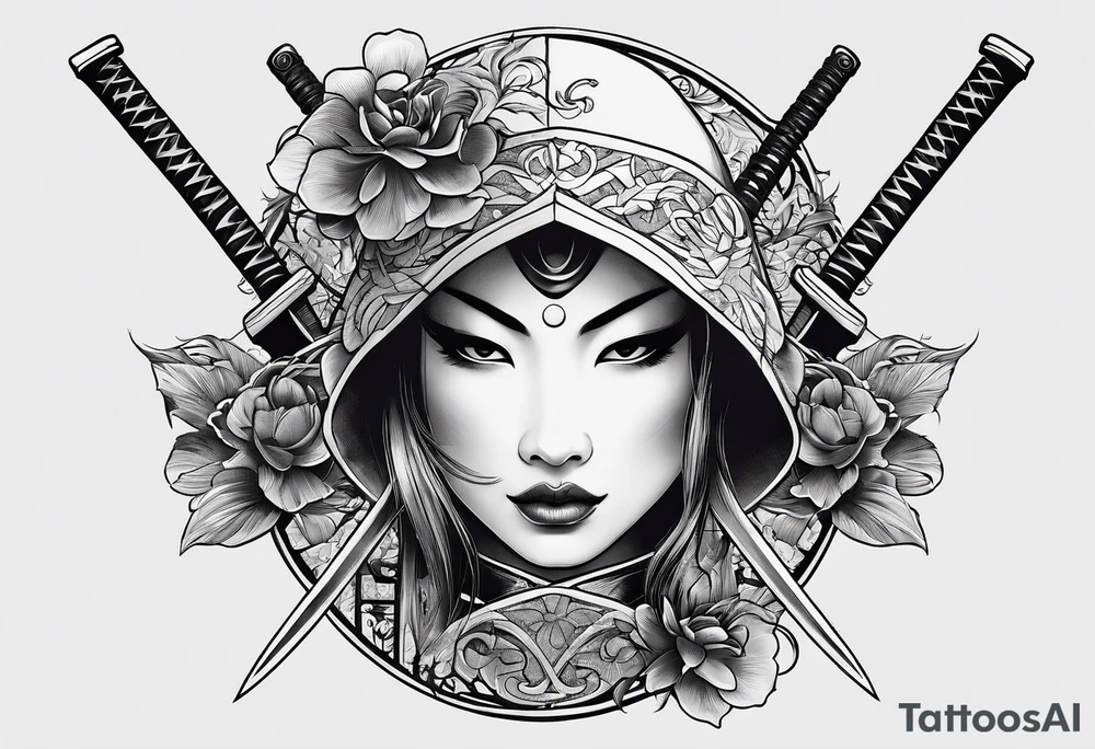 Katana tattoo idea