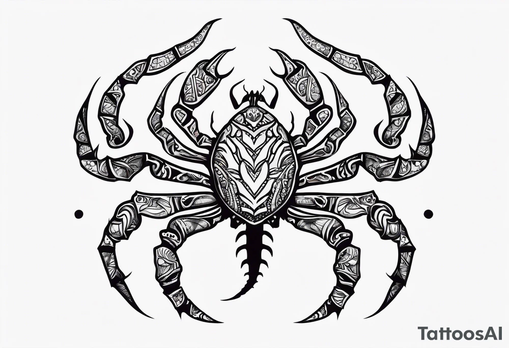 Scorpio tattoo idea