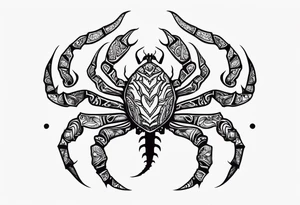 Scorpio tattoo idea