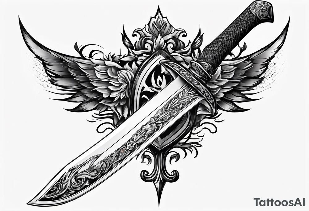 Zulifqar sword tattoo idea