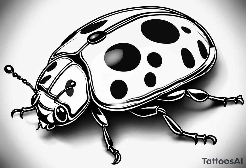 lady bug tattoo idea