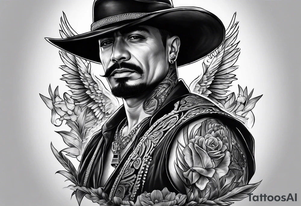 Drug lord tattoo idea
