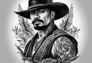 Drug lord tattoo idea