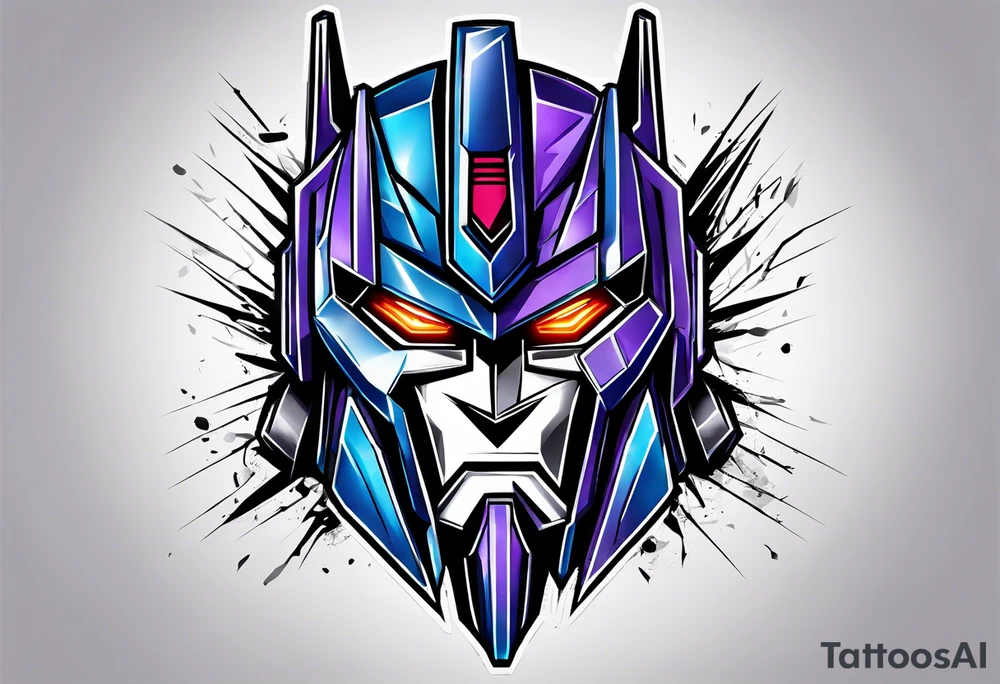 Decepticon Logo tattoo idea